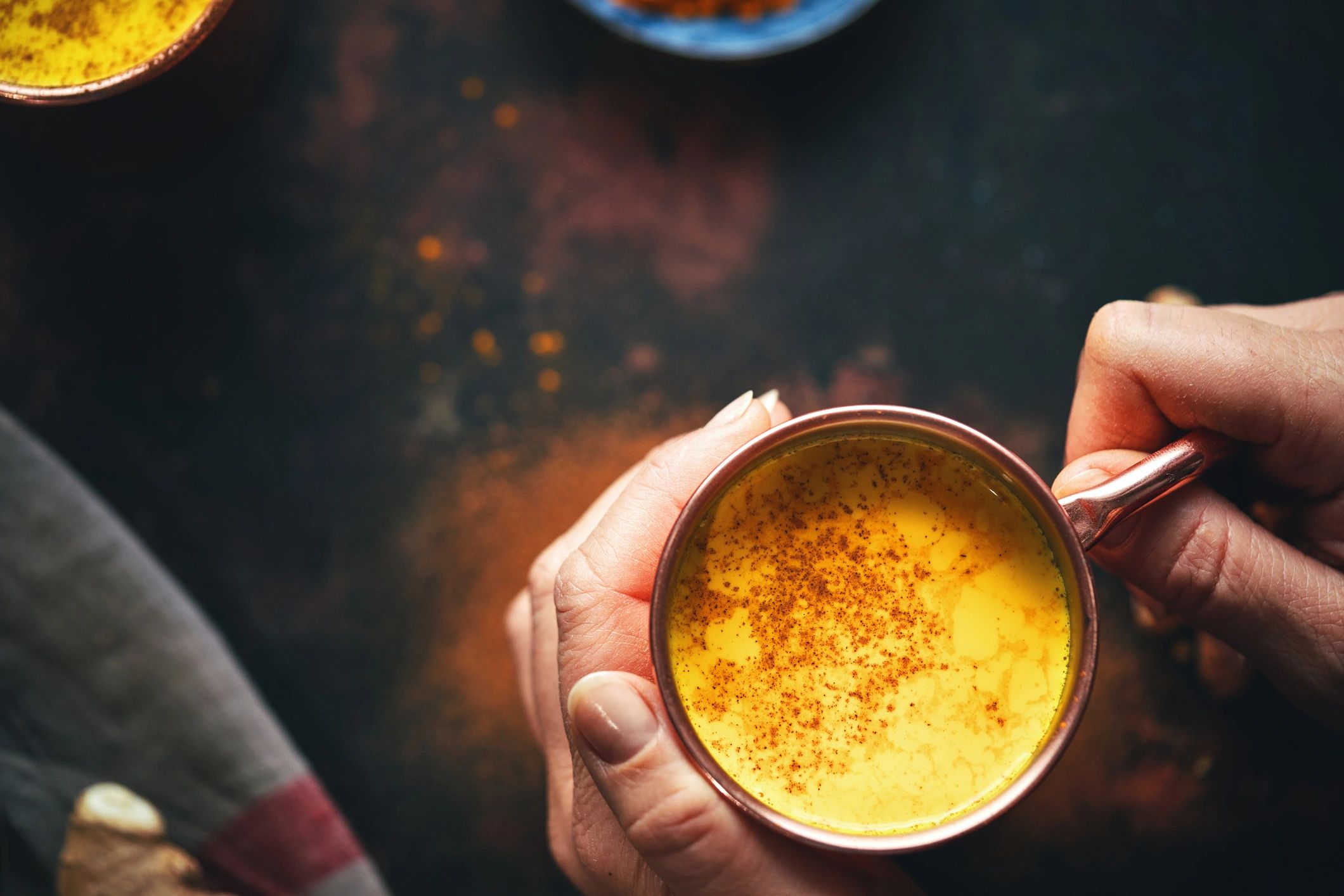 Golden Turmeric Latte (Haldi Doodh)